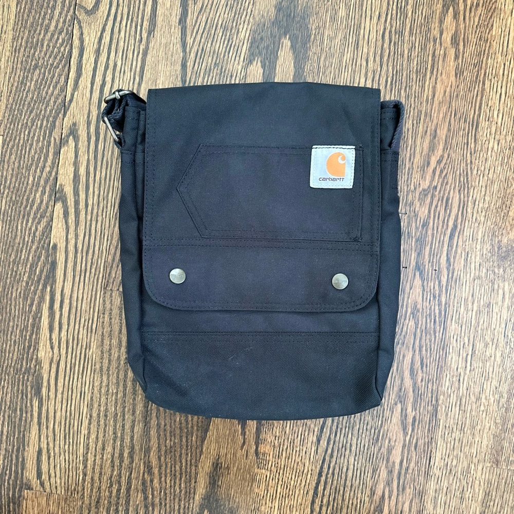Carhartt Black Messenger Bag